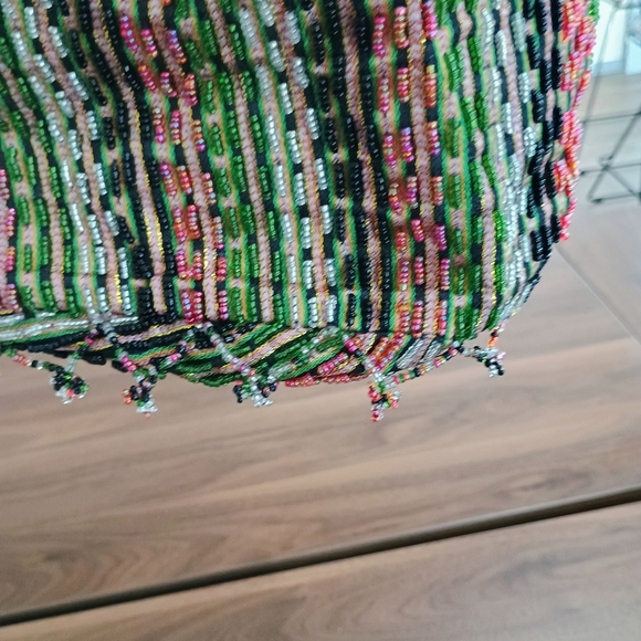 Multicolor Beaded Women's Bag - Picture 4 of 5